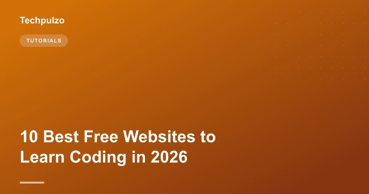 10 Best Free Websites to Learn Coding in 2026